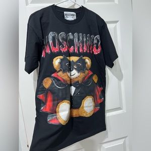 Moschino Bat Teddy Halloween 2020 Graphic Tee - Men
